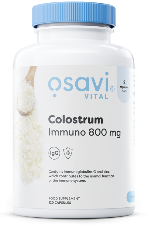 Osavi Colostrum Immuno 800mg z Cynkiem 120 kapsułek