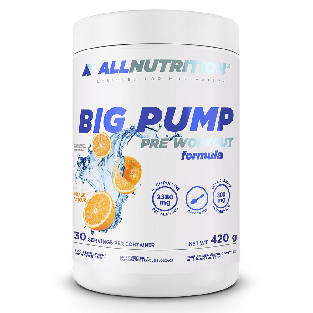 Allnutrition Big Pump Pre-workout Formula Orange 420g