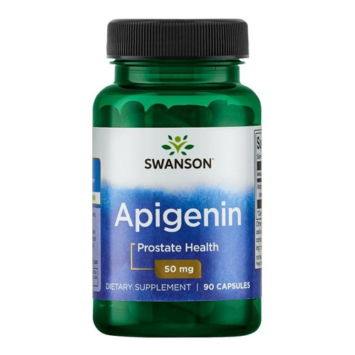 Swanson Apigenin 50mg Supporting Prostate and Nervous System Health 90 Capsules