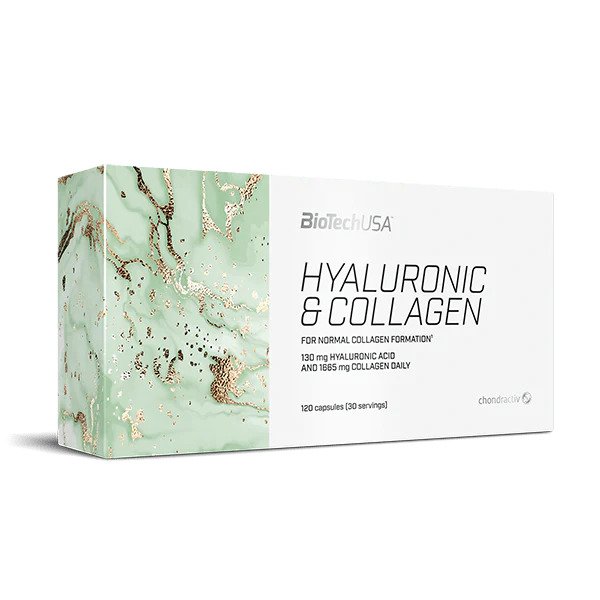 Hyaluronic and Collagen - 120 caps