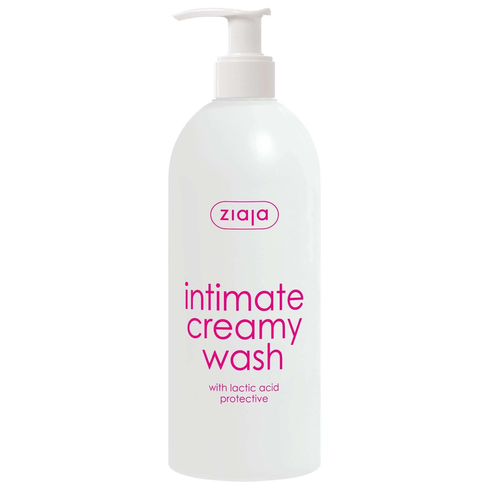 Ziaja Intime Creamy Intimate Hygiene Wash with Lactic Acid Vegan 500ml