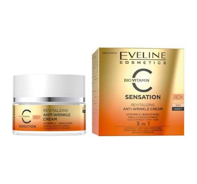 Eveline Vitamin C Sensation Revitalizing Anti-wrinkle Day and Night Cream 40+ 50ml