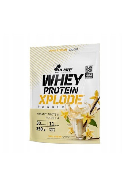 Olimp Nutrition Whey Protein Xplode Vanilla Dream Protein Supplement for Muscle Mass Growth 350g
