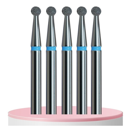 IQ Nails Professional Diamond Drill Bits Ball Shape 1.8mm 5 pcs