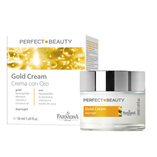 Farmona Perfect Beauty Anti-Wrinkle Cream with Gold and Vitamin E 50ml