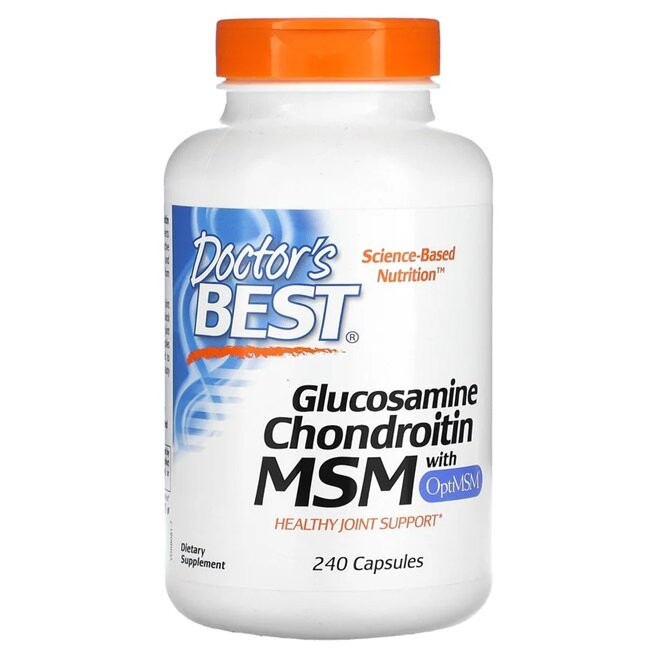 Glucosamine Chondroitin MSM with OptiMSM - 240 caps