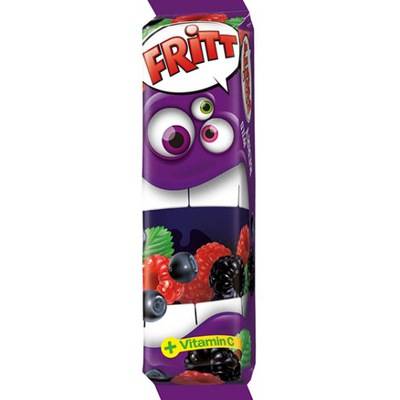 Fritt Chewing Soluble Candy with Vitamin C and Forest Fruits Flavor 1 Piece
