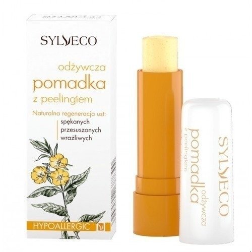 Sylveco Odżywcza Pomadka z Peelingiem Naturalna Regeneracja Ust 4.6g