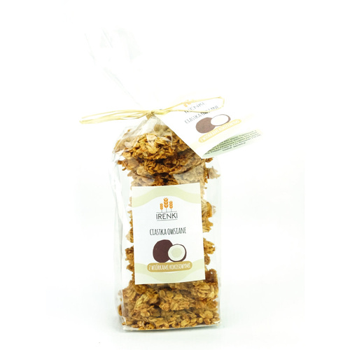 Irenki Natural Oat Cookies with Coconut without Flour and Preservatives 175g