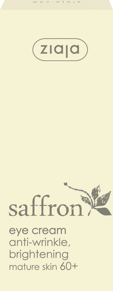 Ziaja Szafran Przeciwzmarszczkowy Krem pod Oczy 60+ 15ml