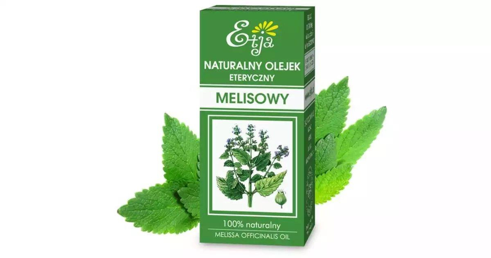 Etja Natural Lemon Balm Essential Oil 10ml Best Before 31.12.25