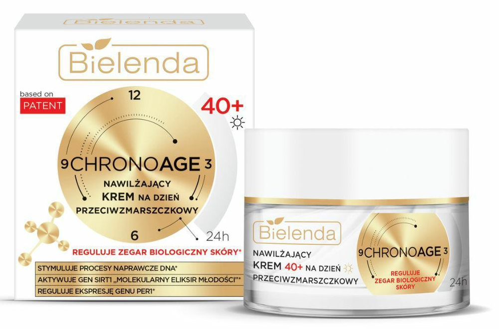 Bielenda Chrono Age 24H Moisturizing Anti-Wrinkle Cream 40+ for Day 50ml