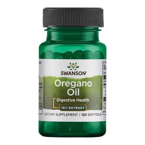Swanson Oregano Oil 10:1 for Digestion and Immunity 120 Softgels