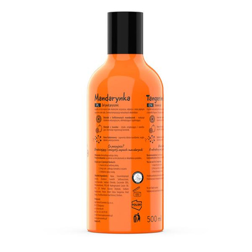 Apis Fruit Shot Shower Gel with Freeze-Dried Mandarin 500ml