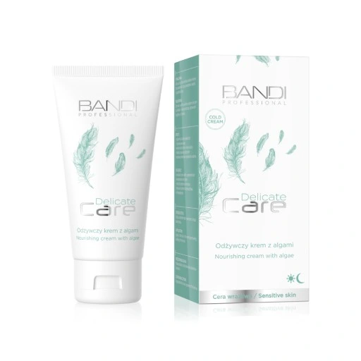 Bandi Delicate Care Odżywczy Krem z Algami dla Skóry Wrażliwej i Delikatnej 50ml