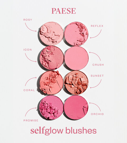 Paese SelfGlow Satin Finish Blush No. 06 Sunset 3g