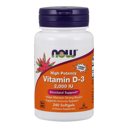 Vitamin D-3, 2000 IU - 240 softgels