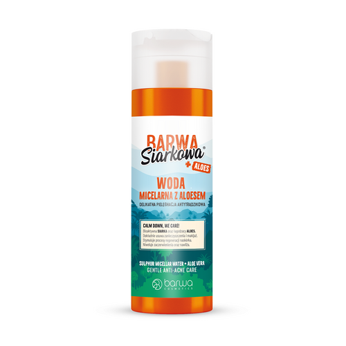 Barwa Sulfuric Gentle Anti-Acne Micellar Water with Aloe for Problematic Skin 200ml