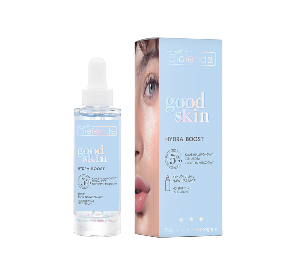 Bielenda Good Skin Hydra Boost Silnie Nawilżające Serum z Kwasem Hialuronowym 30ml