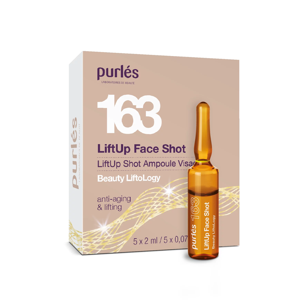 Purles 163 Beauty Liftology Liftup Face Facial Ampoule for Mature Skin 5x2ml