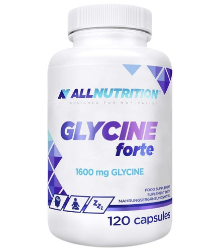 Allnutrition Glycine Forte L-Glicyna 800 mg 120 Kapsułek