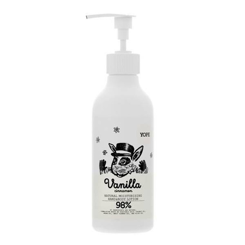 Yope Moisturizing Natural Hand and Body Lotion with Vanilla and Cinnamon 300ml