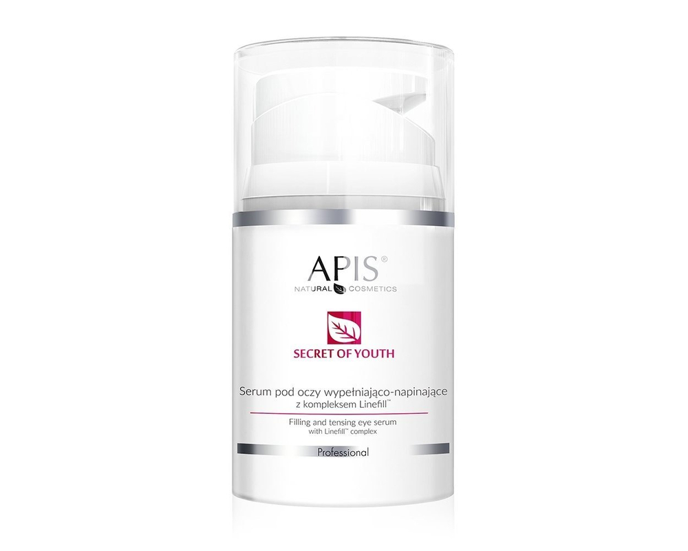 Apis Professional Secret of Youth Wypełniające i Napinające Serum pod Oczy z Kompleksem Linefill™ 50ml Best Before 07.06.25