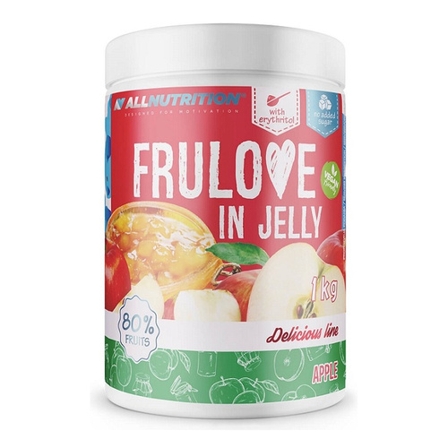 Allnutrition Frulove In Jelly Apple Low Calorie Fruit Gel Spread 1000g