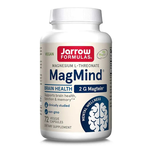 Jarrow Formulas MagMind Magnez L-treonian 72 kapsułek