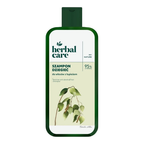 Herbal Care Birch Tar Cleansing Minimizing Oiliness Shampoo Hair with Dandruff 330ml