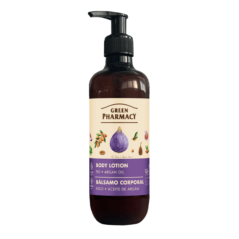Green Pharmacy Fig and Argan Oil Body Lotion 400ml
