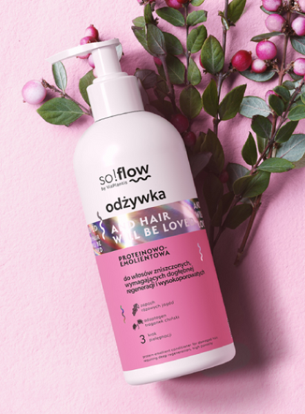 So!Flow Protein-Emollient Conditioner for Damaged Hair 300ml