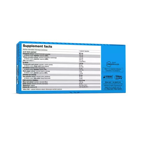 Olimp T-100 Hardcore Testosterone Booster for Men 120 Capsules