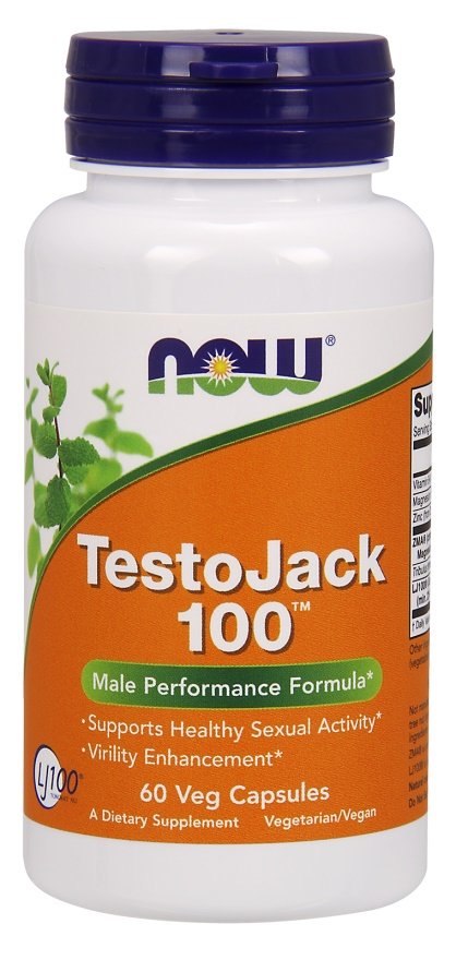 Now Foods TestoJack 100 Men's Health Support 60 Vcapsules