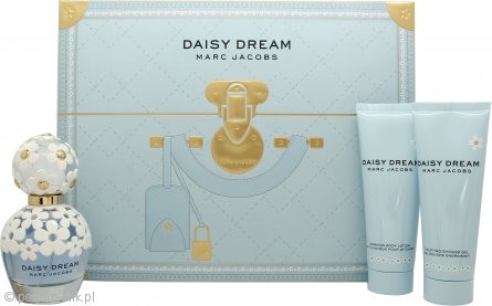 Marc Jacobs Daisy Dream Gift Set 50ml EDT + 75ml Balsam do Ciała + 75ml Żel pod Prysznic dla Kobiet 1 Sztuka