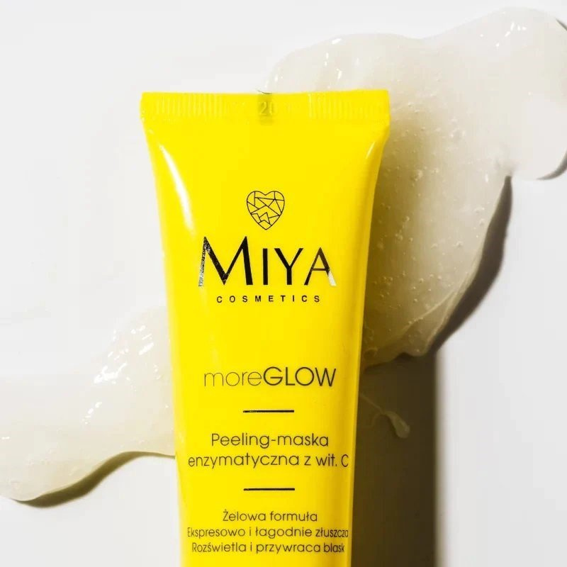 Miya moreGLOW Peeling Enzymatic Mask with Vitamin C for All Skin Types 60ml
