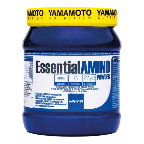 Yamamoto Nutrition Essential Amino Powder, Orange - 300g