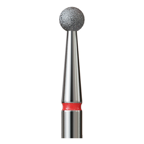 IQ Nails Diamond Nail Drill Ball Shape Fine 2.5mm for Manicure and Pedicure 001.514.025 1 Piece