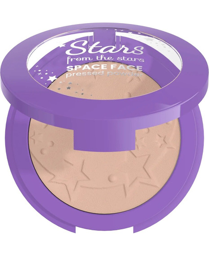Stars From the Stars Space Face Mattifying Pressed Powder Cosmic Moon 01 9g