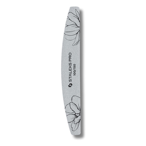 Staleks Expert Pro NFE-40 Crescent Mineral Nail File 0 100/150 Grit 25pcs