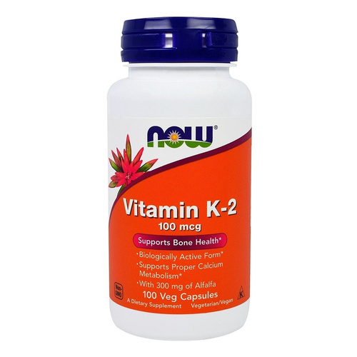 Now Foods Vitamin K-2 100mcg 100 Kapsułek