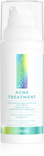 OnlyBio Botanic Clinic Acne Treatment Nawilżający i Matujący Krem na Dzień dla Cery z Niedoskonałościami 50ml