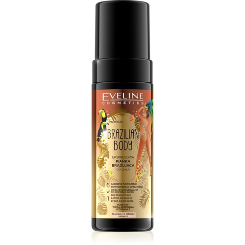 Eveline Brazilian Body Moisturizing Express Bronzing Body Foam 150ml