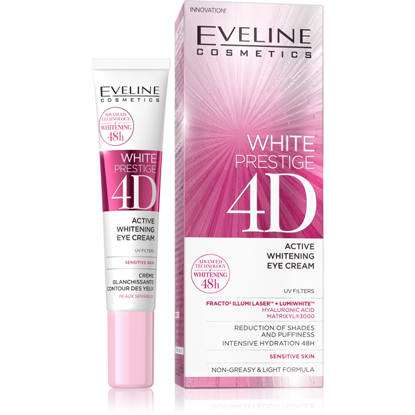 Eveline White Prestige 4D Whitening and Smoothing Eye Cream 15ml