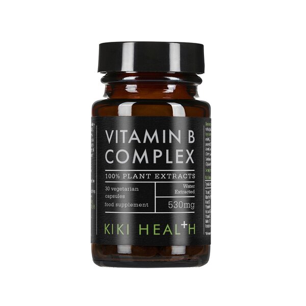 KIKI Health Witamina B Kompleks Naturalny Roślinny Suplement 30 Kapsułek