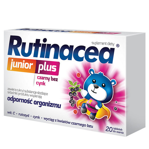 Rutinacea Junior Plus Immune System Support for Children Over 3 Years 20 Lozenges