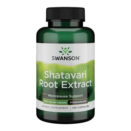 Swanson Shatavari Root Extract, 500mg - 120 caps