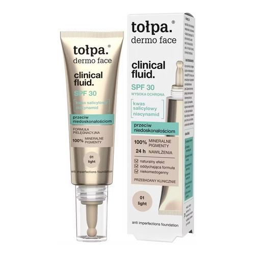 Tołpa DERMO FACE CLINICAL Anti-Imperfections Fluid 01 Light, 25ml