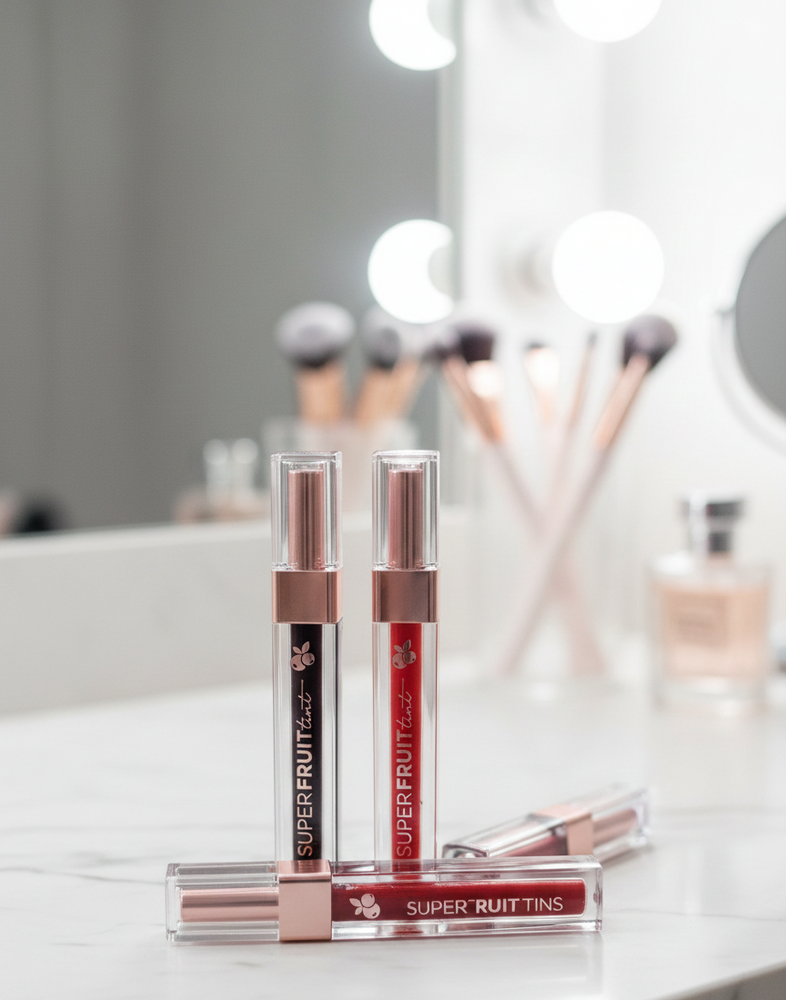 Eveline Superfruit Tint & Vitamins Gel Lip Tint No. 03 Goji Cocoa 4ml