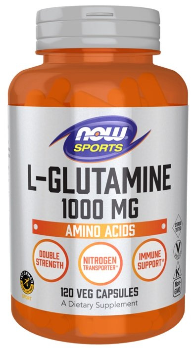 L-Glutamine, 1000mg - 120 vcaps